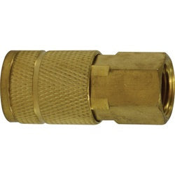 Parker Tru Coupler 1/4 FIP PARKER TRU BRASS COUPLER