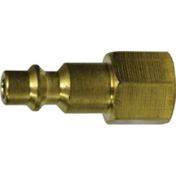 Industrial Interchange Plug 1/4 BODY 1/4 FIP IND BRASS PLUG