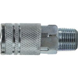 Industrial Interchange Male Coupler 1/2 MIP  IND INTER. STEEL COUPLER