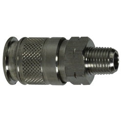 Universal Male Coupler 3/8  CPLR 1/2 MNPT  400PSI 304 S-STL