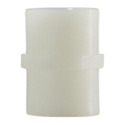 Coupling 3/4 WHITE NYLON COUPLING
