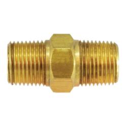 Hex Nipple 3/4 BSPT X 3/4 MIP HEX NIPPLE Brass