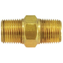 Pipe Nipple 16-16 BRASS MBSPT X MNPT NIPPLE Brass