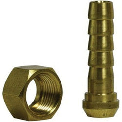 Swivel Adapter 06-06 BRASS HOSE BARB X FEM BSPP SWIVEL