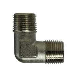 90 deg Elbow 1/8 X 1/8 MALE BSPT N-PLTD ELBOW