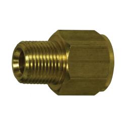 Pipe Adapter 02-02 BRASS MALE NPT X FEMALE BSPT