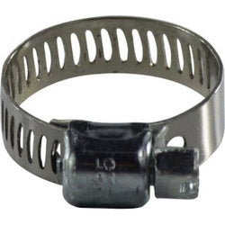Miniature Worm Gear Clamp #8 300 SERIES 7/16=1 ID