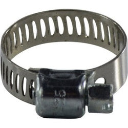 Miniature Worm Gear Clamp #12 300 SERIES 9/16=1-1/4 ID