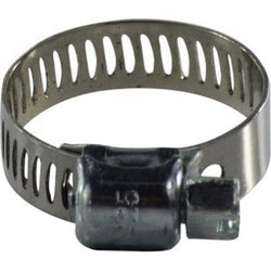 Miniature Worm Gear Clamp #16 300 SERIES 11/16=1-1/2 ID