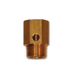 Evaporating Cooler Adapter 1/2 M X 1/2 F X 1/8 EVAP COOLER ADPT LF Brass