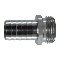 Garden Hose Swivel Adapter 316 SS 1/2 X 3/4 HB X MGH ADAPTER