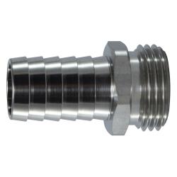 Garden Hose Swivel Adapter 316 SS 5/8 X 3/4 HB X MGH ADAPTER