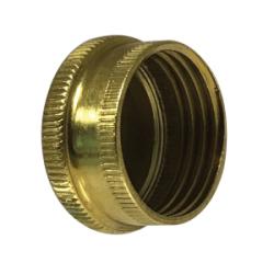 Cap 3/4 GARDEN HOSE CAP Brass