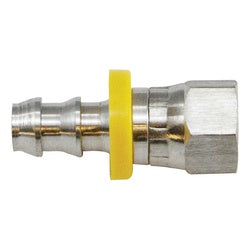 Straight Swivel Adapter 3/8X3/8 SS POHB X F JIC FL SWIV