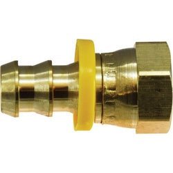 Connector 3/8 X 5/16 PO X DUAL SWIVEL Brass