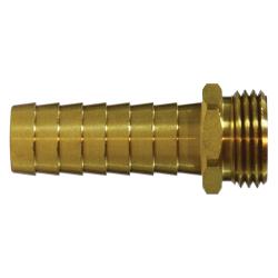 Straight Male End Hex Adapter 1/2 X 3/4 HB X MGH 2" SHANK ADAPT