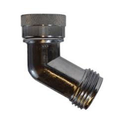 Garden Hose Swivel Connector 3/4 FGH SWVL X MGH 45 ZINC CONN