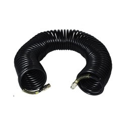 Coil Air Hose 50 FT BLACK NYLON AIR HOSE