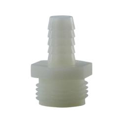 Garden Hose Adapter 1/2 HOSE BARB X MGH WHT NYLN ADP