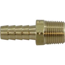 Rigid Adapter 3/8 BARB X 1/2 BSPT MALE ADAPTER