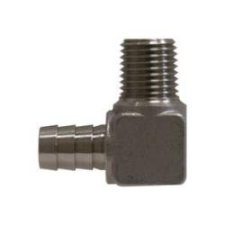 90-deg Elbow 3/8 X 3/8 SS BARB ELBOW