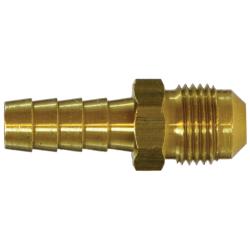 Adapter 1/4 X 1/4 HOSE BARB X M FLARE