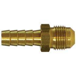Adapter 1/4 X 3/8 HOSE BARB X M FLARE