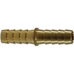 Reducing Splicer 1/2 X 3/8 RED. HOSE BARB SPLICER Brass