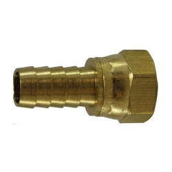 Dual Flare Swivel 1/4  BARB X 1/4 DUAL SEAT CRIMP