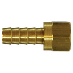 Crimp Style Straight Connector 1 BARB X 1 JIC CRIMP STYLE