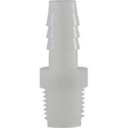 Adapter 1/4 X 3/8 HB X MIP WHT NYLN ADPT