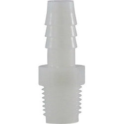 Adapter 3/8 X 1/8 HB X MIP WHT NYLN ADPT