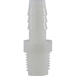 Adapter 3/8 X 1/4 HB X MIP WHT NYLN ADPT