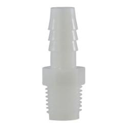 Straight Adapter 3/8 X 1/2 HB X MIP WHT NYLN ADPT