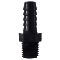 Adapter 1 X 1 HB X MIP BLK POLY ADAPTER
