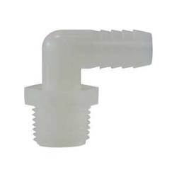 90 deg Elbow 1 X 1 HB X MIP WHT NYLN ELBOW