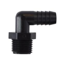 90 deg Elbow 1/4 BARB X 3/4 MIP PP ELBOW