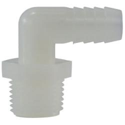 90 deg Elbow 1-1/4X1-1/4 HBXMIP WHT NYLN ELB