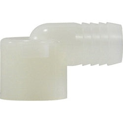90 deg Elbow 1/4 BARB X 1/4 FIP NYLON ELL