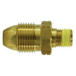 Hard Nose Tailpiece Assembly 1/4 NPT X POL 2 LONG HARD NOSE 2 OAL