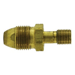 Hard Nose Adapter MPOL HARD NOSE 9/16-18 FEMALE LH THREAD Brass
