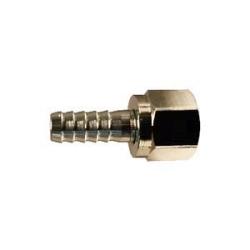 Hose Stem and Swivel Nut SWVL NUT5/16BX1/4FFL 304STEM CP NUT