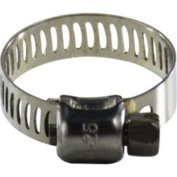 Miniature Worm Gear Clamp #10 350 SERIES 1/2=1-1/16 ID