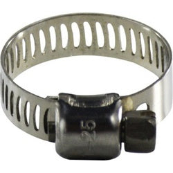 Miniature Worm Gear Clamp #20 350 SERIES 7/8=1-3/4 ID