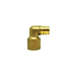 Elbow 1/2PEX x 1/2female sweat elbow LF BRASS