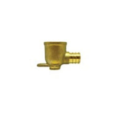 90 deg Drop Ear Elbow 3/4PEX X3/4 FIP DROP EAR LF BRASS 90 CE