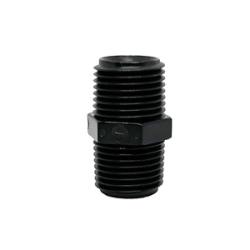 Hex Nipple 1/2 MPT X 1/2  MALE  NPT ADAPTER PPSU