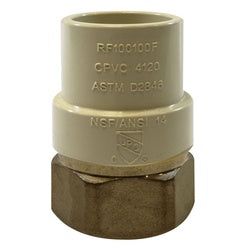 Adapter LF 2  CPVC X 2  BRASS FIP  ADPT
