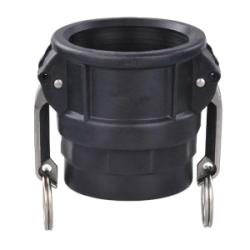 Cam and Groove Coupler 1 1/2 TYPE D POLYPRO