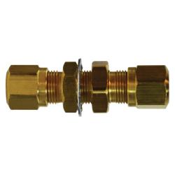 Bulkhead Union 1/2 BULKHEAD AIR BRAKE UNION-NAB